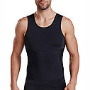 Компресійна стягуюча майка Slim'N Lift Black Розмір XL, фото 5