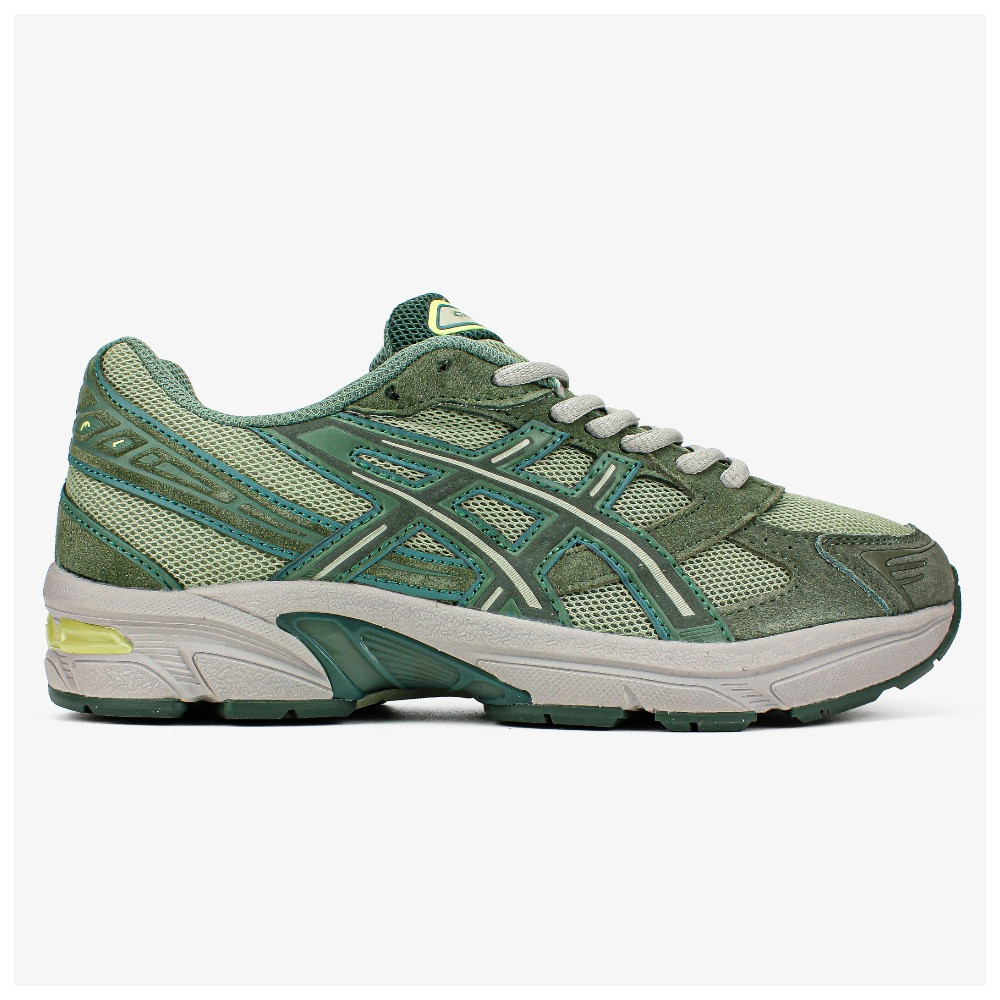 Чоловічі кросівки Asics Gel-1130 "Olive Grey Ivy", замшеві кросівки асікс гель 1130