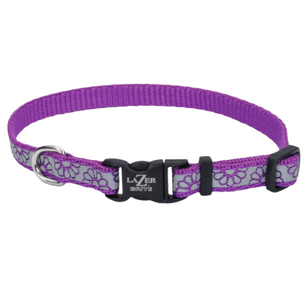 Coastal Lazer Brite Reflective Collar КОСТАЛ ЛАЗЕР БРАЙТ світловідбивний нашийник для собак, 1х20-30 см