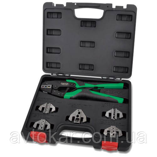 Набір для обтискача клем універсальний TOPTUL 7ед. GAAI0704, фото 1