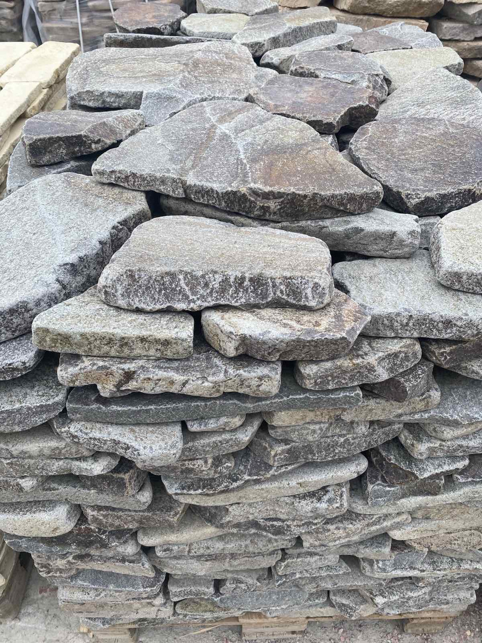 Сланець закарпатський окатаний 3-4 см / камінь для доріжок, фото 1