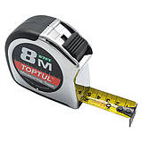Рулетка професійна 8 м*25 мм TOPTUL IAAE2508 ORG, фото 2