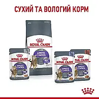 Сухий корм для стерилізованих котів схильних до випрошування корму Royal Canin Sterilised Appetite Control свійський птах 2 кг, фото 3