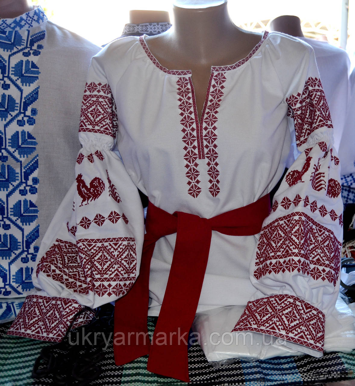 Вишита сорочка в стилі бохо "Незабутня"