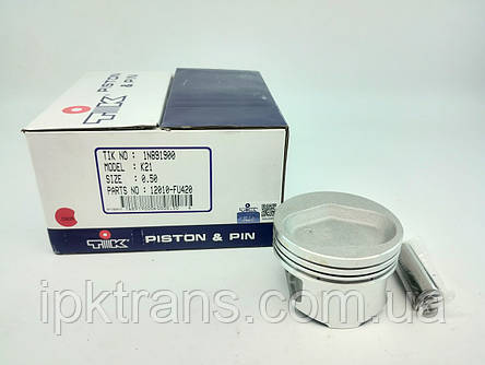 Поршень двигуна NISSAN K21 +0,50 TIK, Taiwan № 12010-FU420, 12010FU420, фото 1