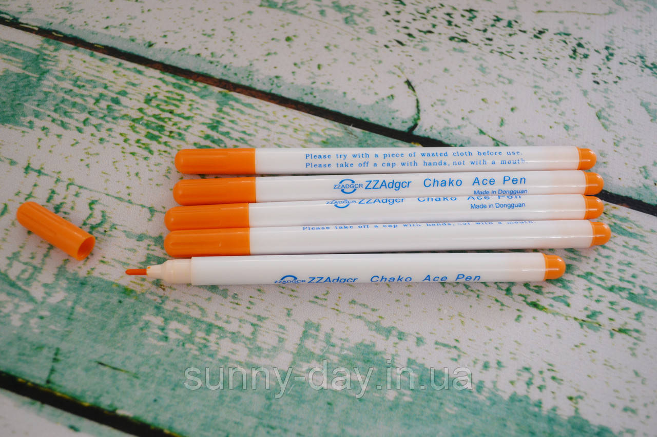 Маркер для розмітки канви, колір помаранчевий, фото 1