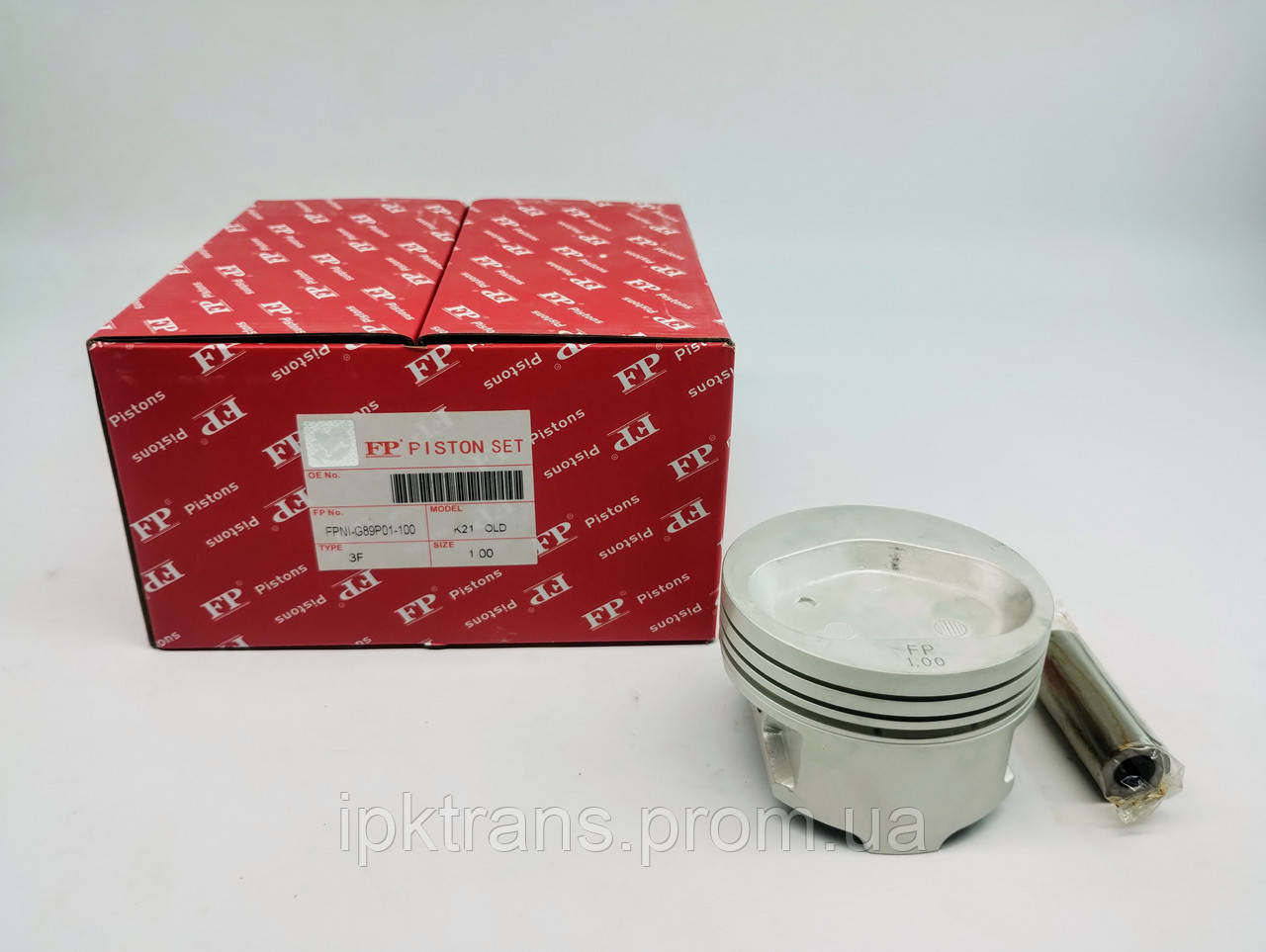 Поршень двигуна NISSAN K21 FP +1,00 № 12010FU471, 12010-FU471