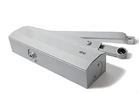 Доводчик дверний GU OTS 430 до 120 кг з ножицями сірий