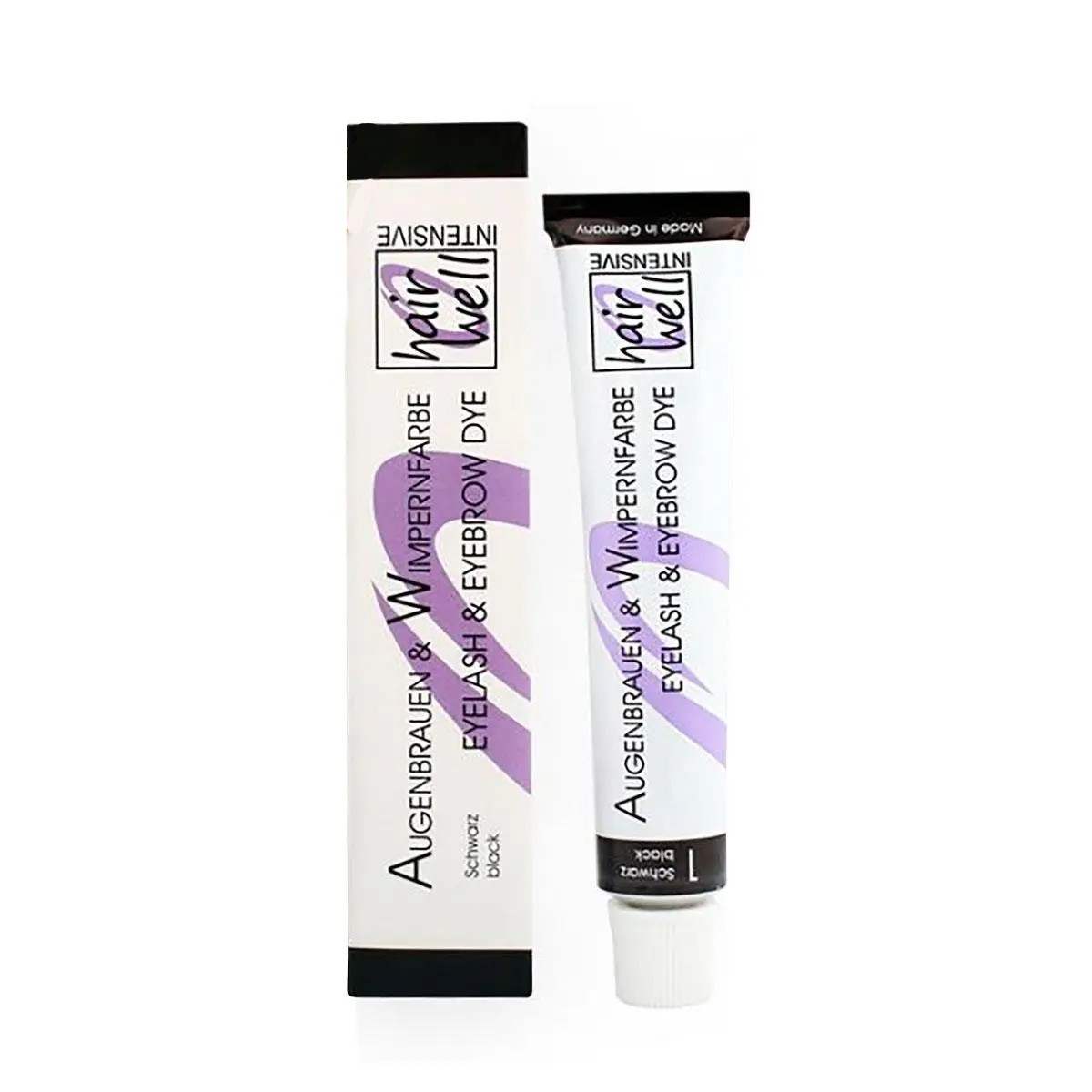 Фарба для вій та брів Hair Well black, 20 мл