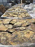 Сланець закарпатський коричнево-жовтий / камінь для доріжок та облицювання, фото 2