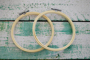 Дерев'яні п'яльця з гвинтом діаметр 13см