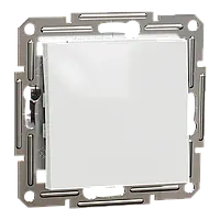 Вимикач одноклавішний прохідний Schneider Electric Asfora Білий EPH0470121