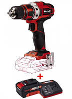 Набір шуруповерт Einhell TE-CD 18/40 Li-Sol : 18V ( 2,5 ампера акум і зарядка) 4513925, 4512097 VSA