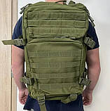 Тактичний похідний рюкзак Solve на 45 л KT6003001 Олива solve, фото 5