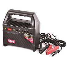 Потужний зарядний пристрій Alligator AC802 : 6/12 V, струм заряджання 6 А, для АКБ 15-80 Аh VSA