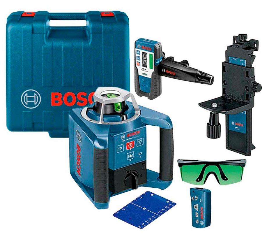 Професійний ротаційний лазерний нівелір BOSCH GRL 300 HVG SET Professional : зелений промінь, оригінал VSA