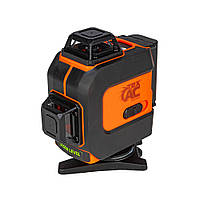 Лазерний нівелір самовирівнюючий рівень TEX.AC ТА-04-045 (4D) : 40м, зелений лазер, 36 місяців гарантія VSA