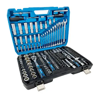 Професійний набір інструментів у кейсі MOLDER 1/2" & 1/4" & 3/8" 72Т. CR-V 219 одиниць (MT60219) VSA