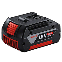 Акумулятор Bosch GBA 18V 5.0 Ah Professional вага 0,62 кг (1607A35170) акумуляторна батарея VSA