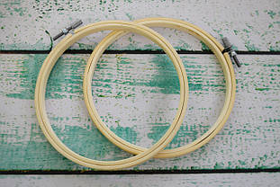 Дерев'яні п'яльця з гвинтом діаметр 15,5см