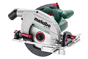 Потужна ручна дискова пила по дереву Metabo KS 66 FS : 1500 Вт, круг 190мм циркулярна пила 601066000 VSA