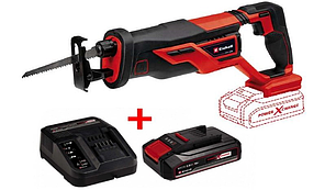 Пила сабельная аккумуляторная Einhell TE-AP 18/26 Li - Solo :18 V, з АКБ + ЗП, 2600 об/хв., дерево 180 мм, метал 12 мм VSA