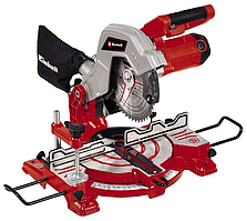 Потужна торцювальна пила Einhell TC-MS 216 : 1400 Вт, диск 216 мм, 48 зубів, 5000 об/хв (4300370) VSA