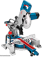 Торцювальна пила Bosch Professional GCM 800 SJ : 1,4 кВт, 5500 об/хв. глибина/довжина різу 70/270 мм, диск 210-216 мм VSA