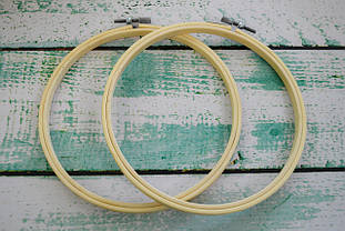 Дерев'яні п'яльця з гвинтом діаметр 19см