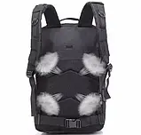 Тактичний похідний рюкзак Solve на 45 л KT6003009 Зелений піксель solve, фото 9