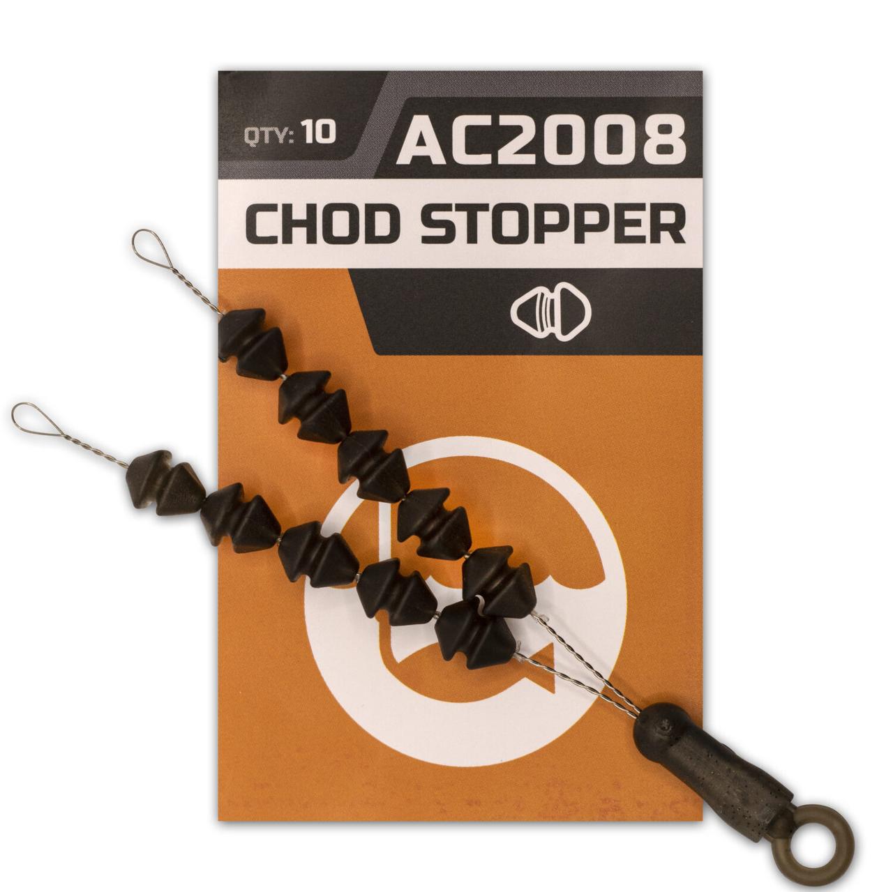 Стопор для монтажу чод-ріг Orange Chod stopper 10шт