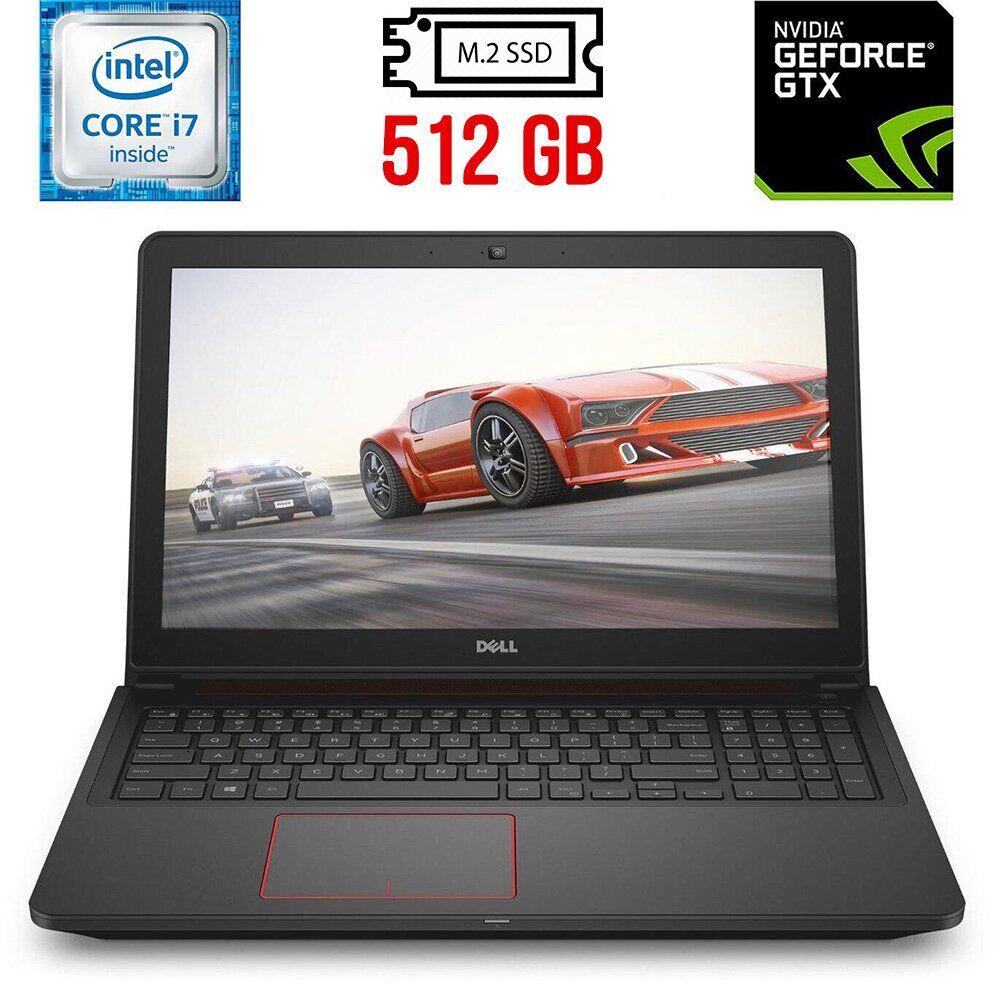 Ігровий ноутбук Б-клас Dell Inspiron 15-7559/ 15.6" 1920x1080/ i7-6700HQ/ 16GB RAM/ 512GB SSD/ GTX 960M 4GB