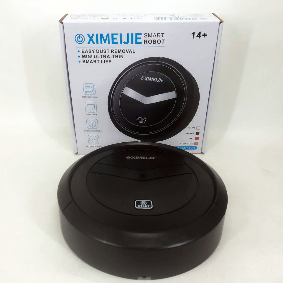 Кращий робот пилосос для ламінату Ximei, Розумний пилосос-робот для прибирання, Електронний пилосос TH-32, фото 1