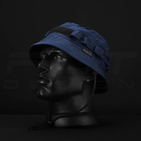 Панама Ріп-Стоп з Велкро панелями та Утяжкою Синя, фото 1