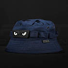 Панама Ріп-Стоп з Велкро панелями та Утяжкою Синя, фото 2