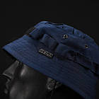 Панама Ріп-Стоп з Велкро панелями та Утяжкою Синя, фото 7