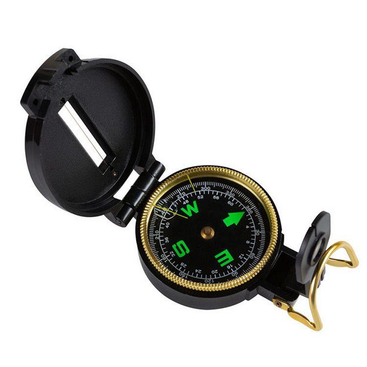 Компас пластиковий рідинний DC45-1 - Ø50mm - Чорний