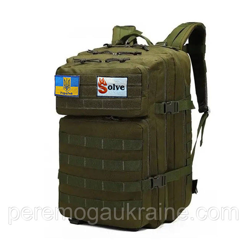 Тактичний похідний рюкзак на 45 л KT6003001 Олива
