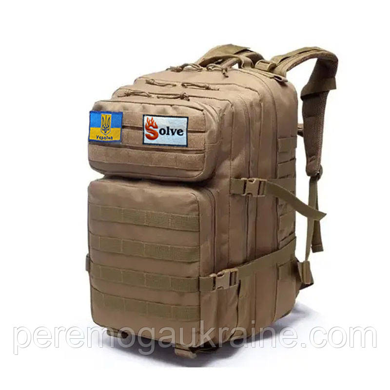 Тактичний похідний рюкзак на 45 л KT6003005 Койот