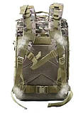 Тактичний похідний рюкзак на 45 л Solve KT6003080 Темний камуфляж solve, фото 8