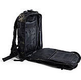 Тактичний похідний рюкзак на 45 л Solve KT6003080 Темний камуфляж solve, фото 3