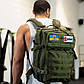 Тактичний похідний рюкзак Solve Олива на 45 л KT6003001  peremogaua, фото 2