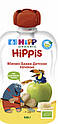 Пюре Фруктове HIPP Органік Яблуко, банан з дитячим печивом з 6 місяців, 100гр.(Хіпп), фото 2
