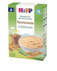 Безмолочна каша 30405 HIPP Органічна Мультилакова з 6 місяців, 200г.(Хіпп)