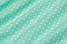 Бязь із білим горошком 4 мм на м'ятному фоні (№804), фото 3