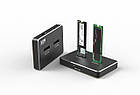 Док-станція клонувальник XON MemoryDock для двох M.2 NGFF (SATA) USB 3.1 Type-C Чорна (XMD1C13NG2PB 6457), фото 5