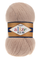 Angora Real 40 Alize-05 беж