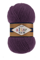 Angora Real 40 Alize-111 слива