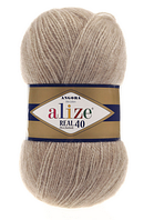 Angora Real 40 Alize-152 беж меланж