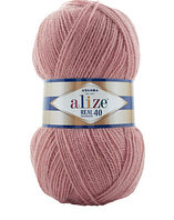 Angora Real 40 Alize-301 троянда